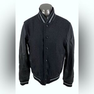 Banana Republic Women’s Wool Blend Varsity Bomber Jacket M